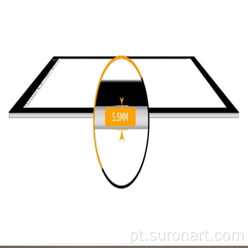 Tablet gráfico digital led para desenho